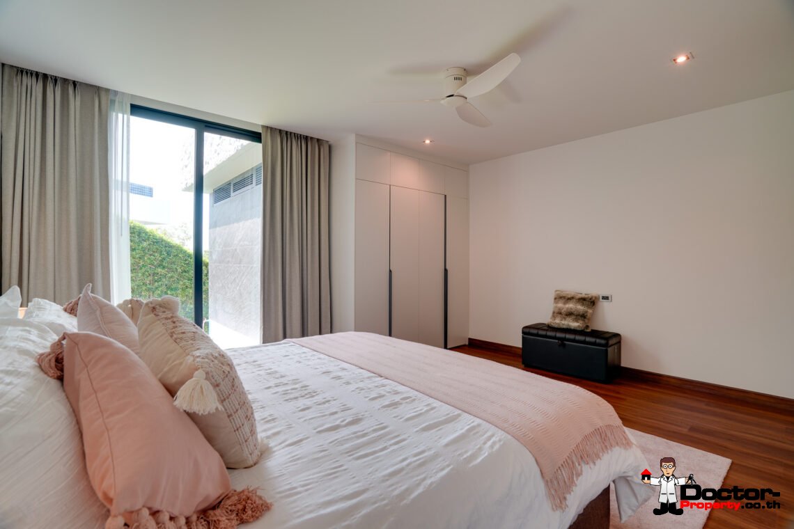Luxury 3 Bedroom Private Pool Villa with Sea View in Plai Laem, Koh Samui
